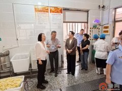 大坞镇党委傅焕青、大坞镇联区从任李晓晖、滕